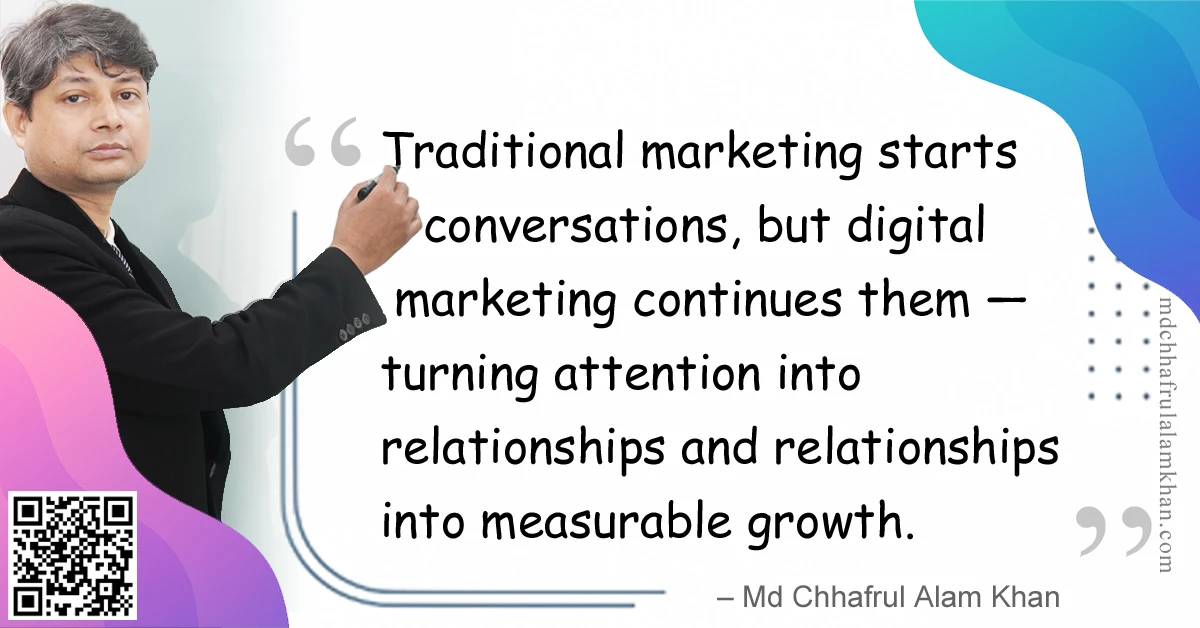 Digital Marketing vs. Traditional Marketing