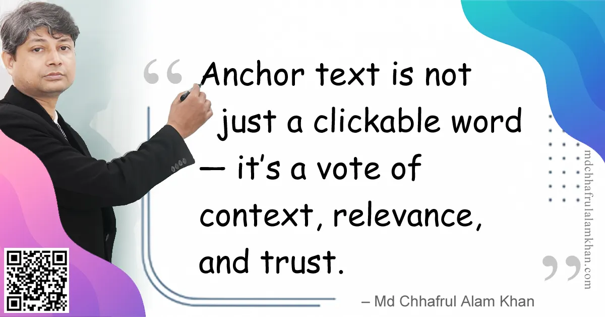 Anchor Text Optimization